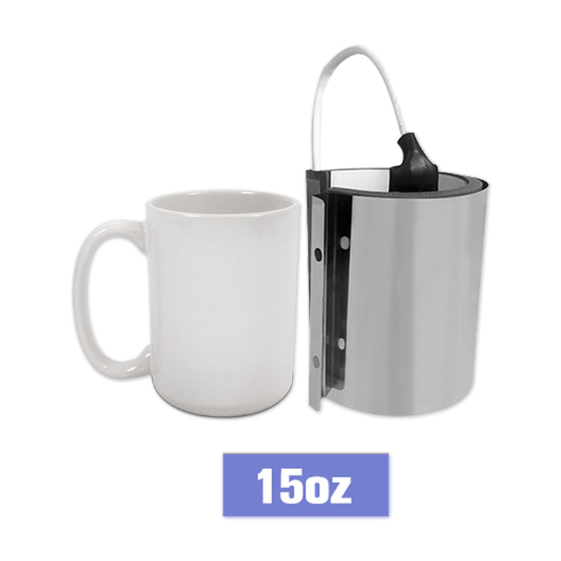 Swing Design Tumbler Attachment - Cylindrical 15oz Heat Press Swing Design 