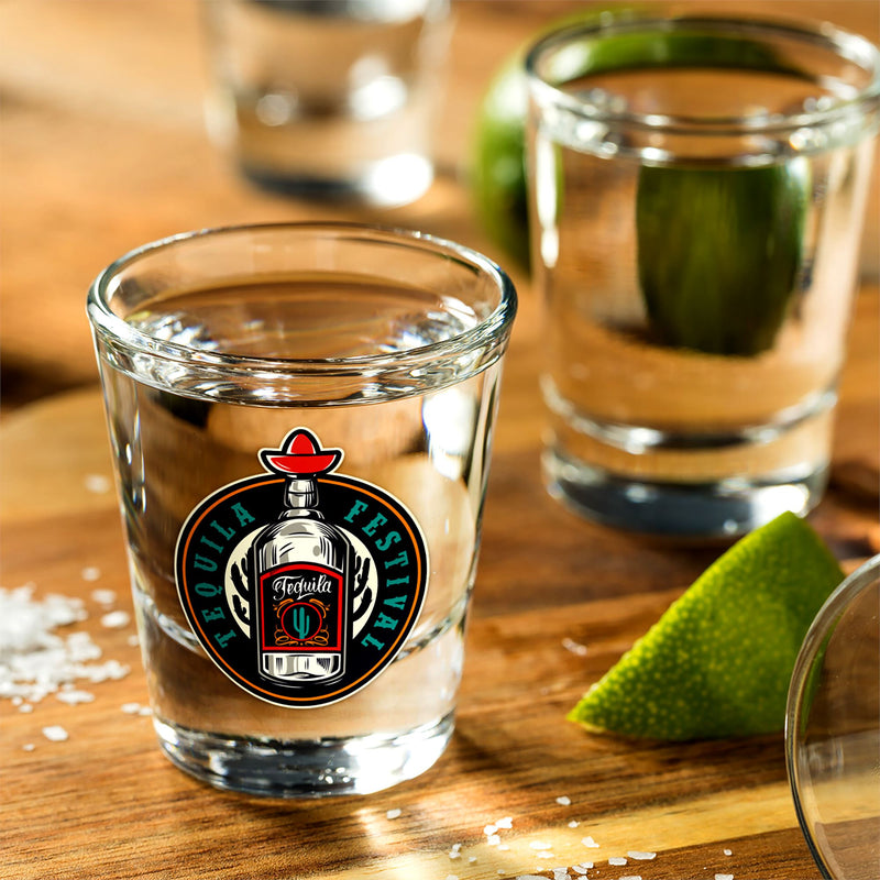 Swing Design Tumbler Attachment - Tapered 1.5oz Shot Glass Heat Press Swing Design 