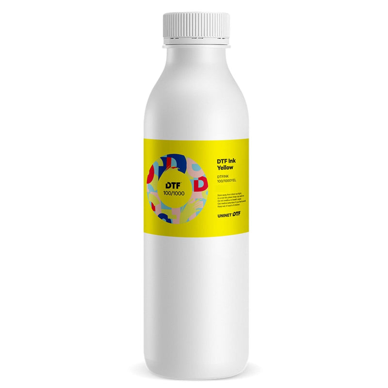 Uninet 100/1000 Direct to Film (DTF) Yellow Ink - 1 Liter DTF Bundles UniNET 