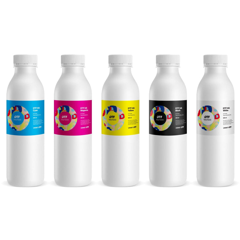 Uninet 100/1000 Direct to Film (DTF) Yellow Ink - 500 ml DTF Bundles UniNET 