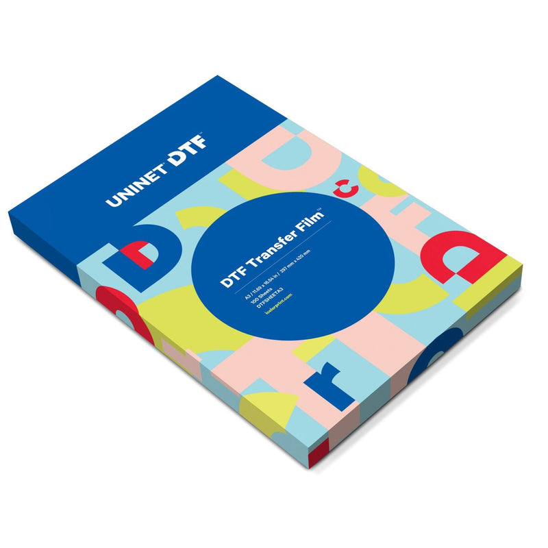 Uninet Direct to Film Triple Coated Transfer Film 11.7" x 16.5" - 100 Sheets DTF Bundles UniNET 
