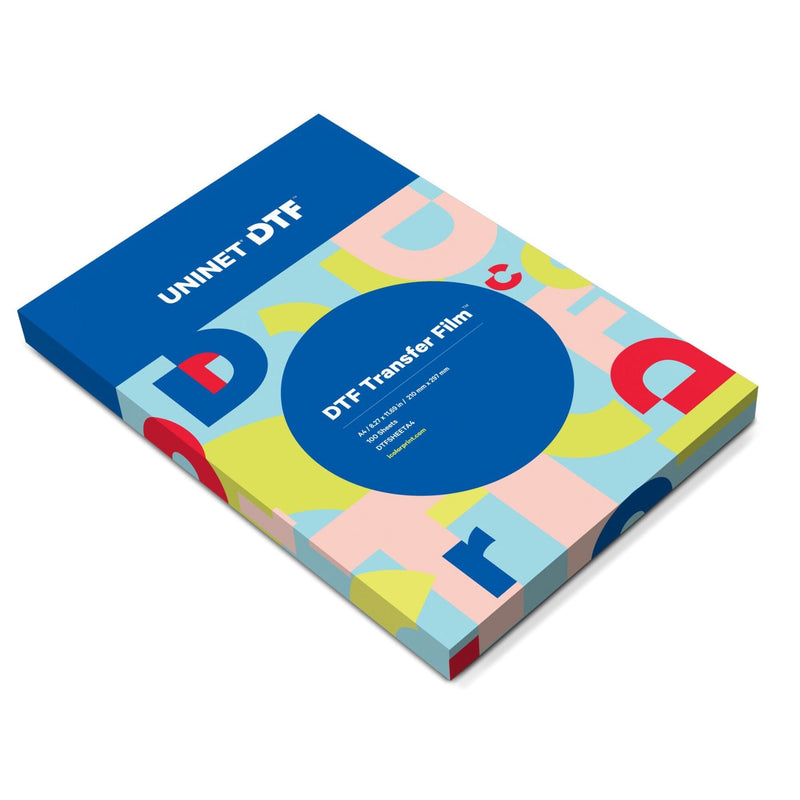 Uninet Direct to Film Triple Coated Transfer Film 8.27" x 11.7" - 100 Sheets DTF Bundles UniNET 