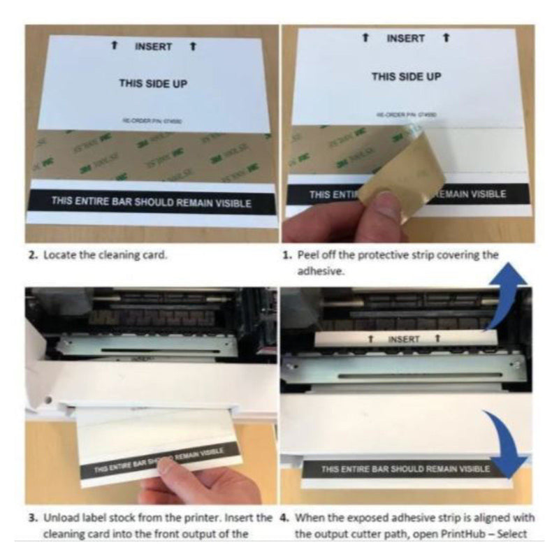 Uninet IColor 200/250 Output Cleaning Card - 10 Pack Sublimation Bundle UniNET 