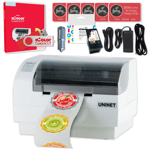 Uninet IColor 250 I Label Print & Cut Label Maker Bundle Sublimation Bundle UniNET 