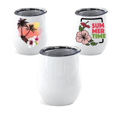 Uninet IColor 350 Digital Laser Dye Sublimation Printer w/ 7-in-1 Tumbler Press - Swing Design12