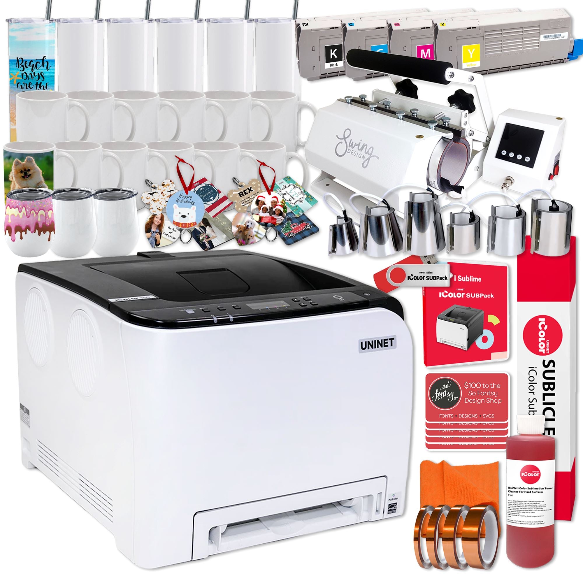 Uninet IColor 350 Toner Sublimation Printers | Swing Design