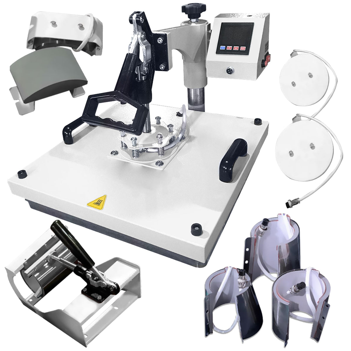 Uninet IColor 560 Business Bundle w/ 8-in-1 Heat Press, Media, $1044 Software Sublimation Bundle UniNET 