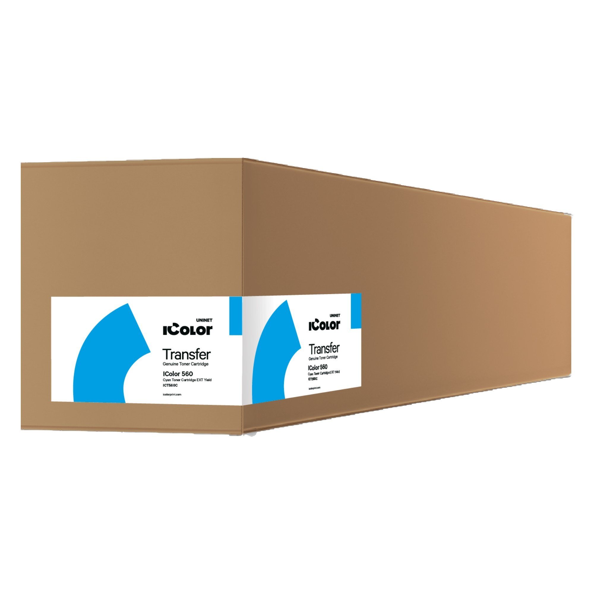 Uninet IColor 560 Extended Yield Toner Cartridge - Cyan Sublimation Bundle UniNET 