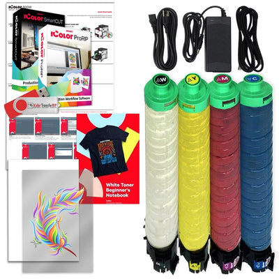 Uninet IColor 800W PRO Bundle w/ Geo Knight Heat Press, Media & $1044 Software - Swing Design2