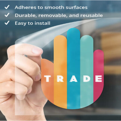 Uninet iColor Clear Window Cling Sheets - 11" x 17" - 25 Pack Sublimation Bundle UniNET 