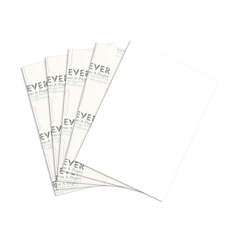 Uninet iColor Easy Tattoo Transfer Paper - 8.27" x 11.69" - 100 Pack Sublimation Bundle UniNET 