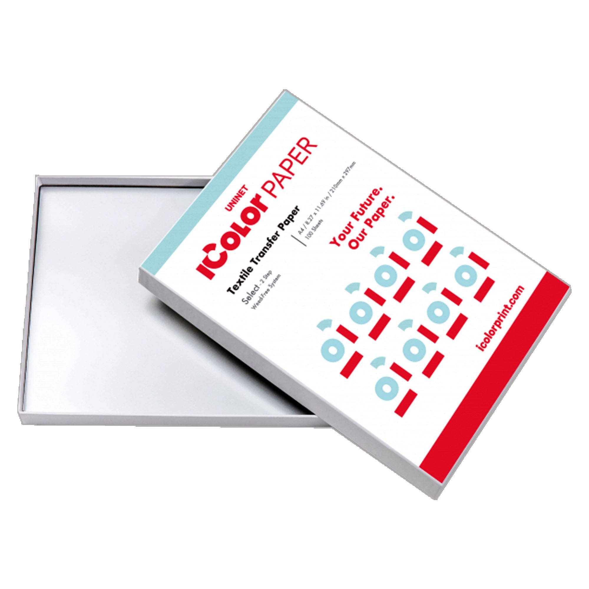 Uninet iColor Select Ultra Bright 2 Step Transfer & Adhesive Media - A4 Sublimation Bundle UniNET 