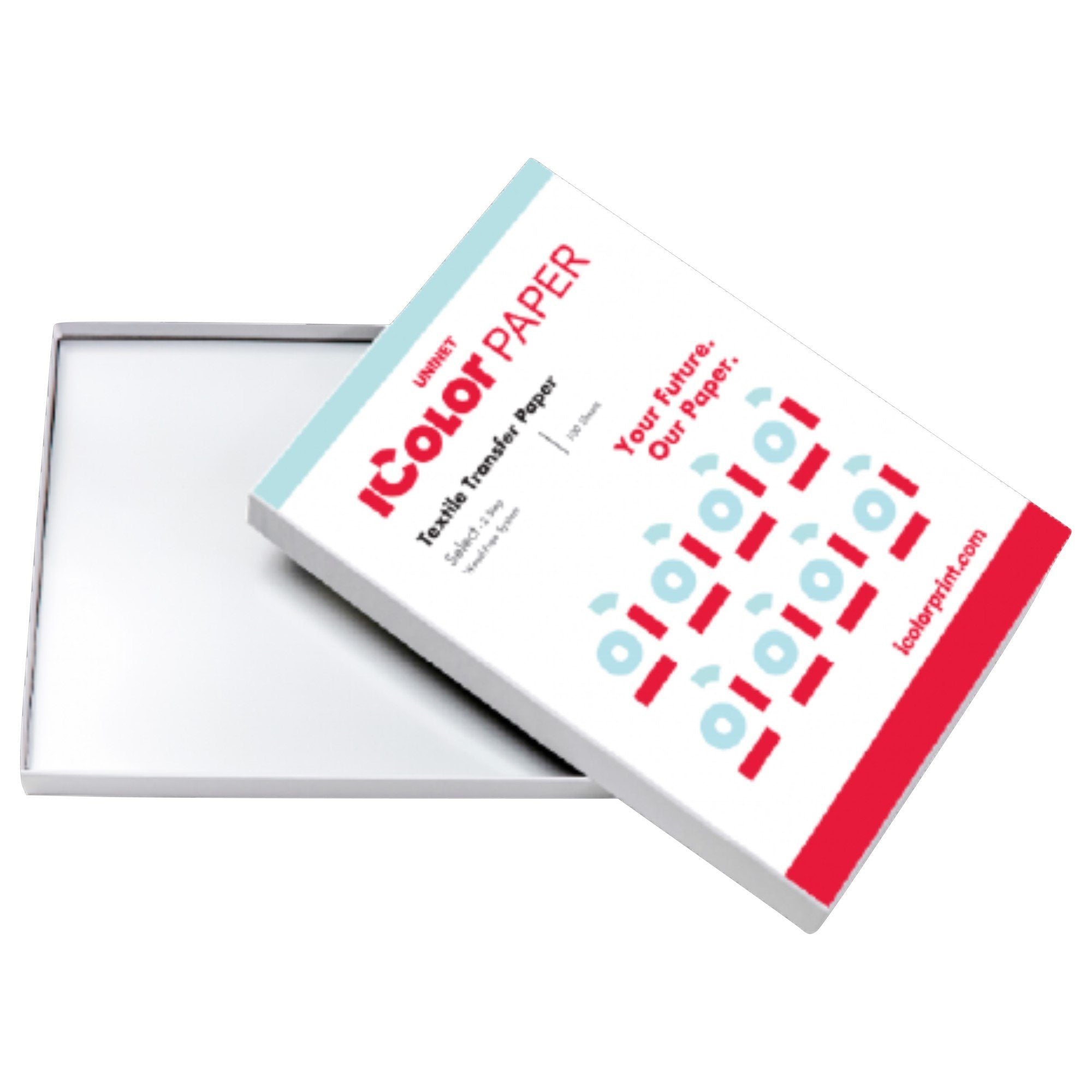 Uninet iColor Select Ultra Bright 2 Step Transfer & Adhesive Paper Kit - 11.7" x 16.5"- 100 Pack Sublimation Bundle UniNET 