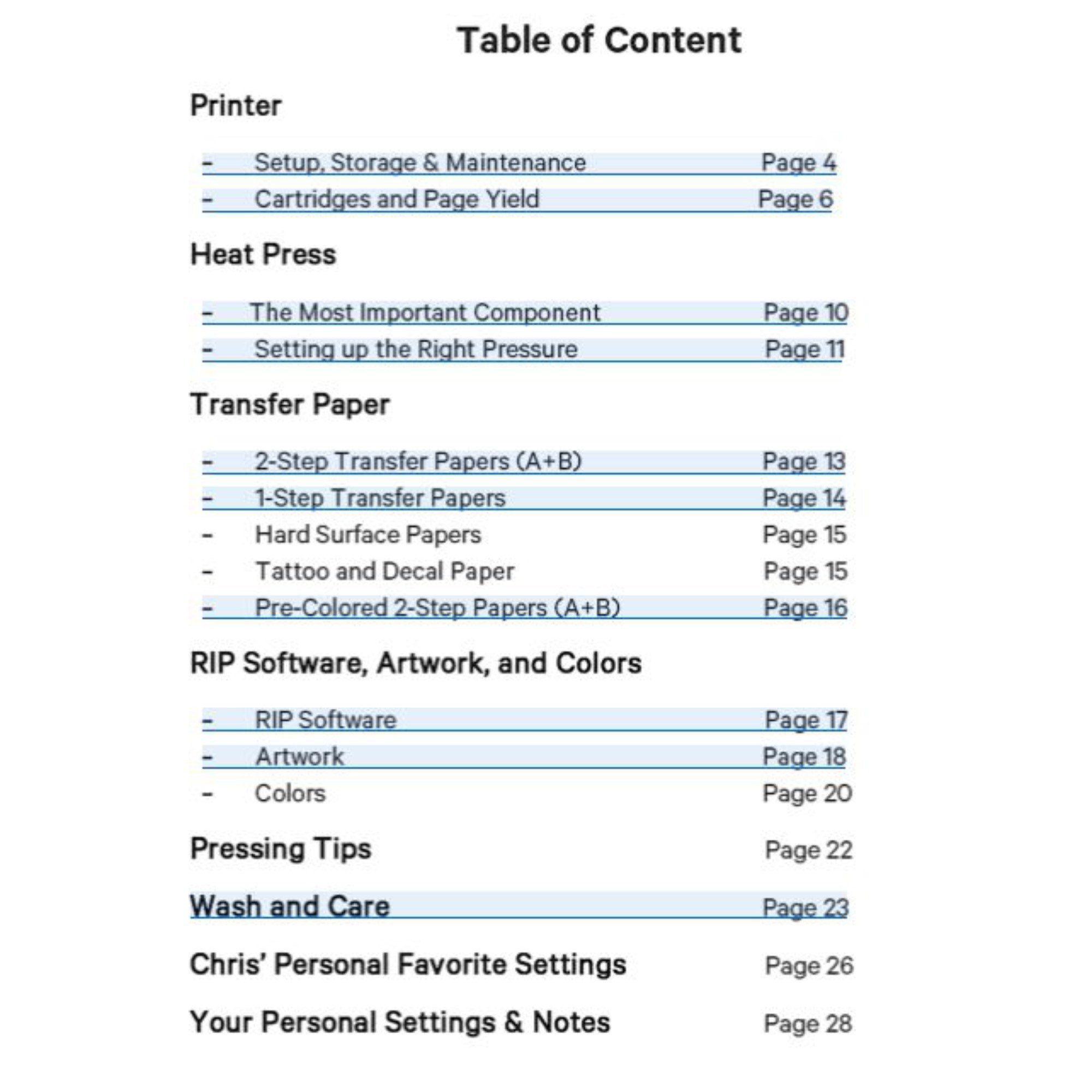 Uninet White Toner Beginner's Notebook Sublimation Bundle UniNET 