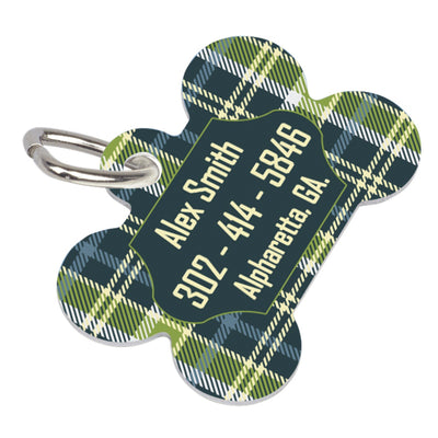Unisub Sublimation Bone Pet Tag Blanks - 2-Sided - 4738 - Swing Design