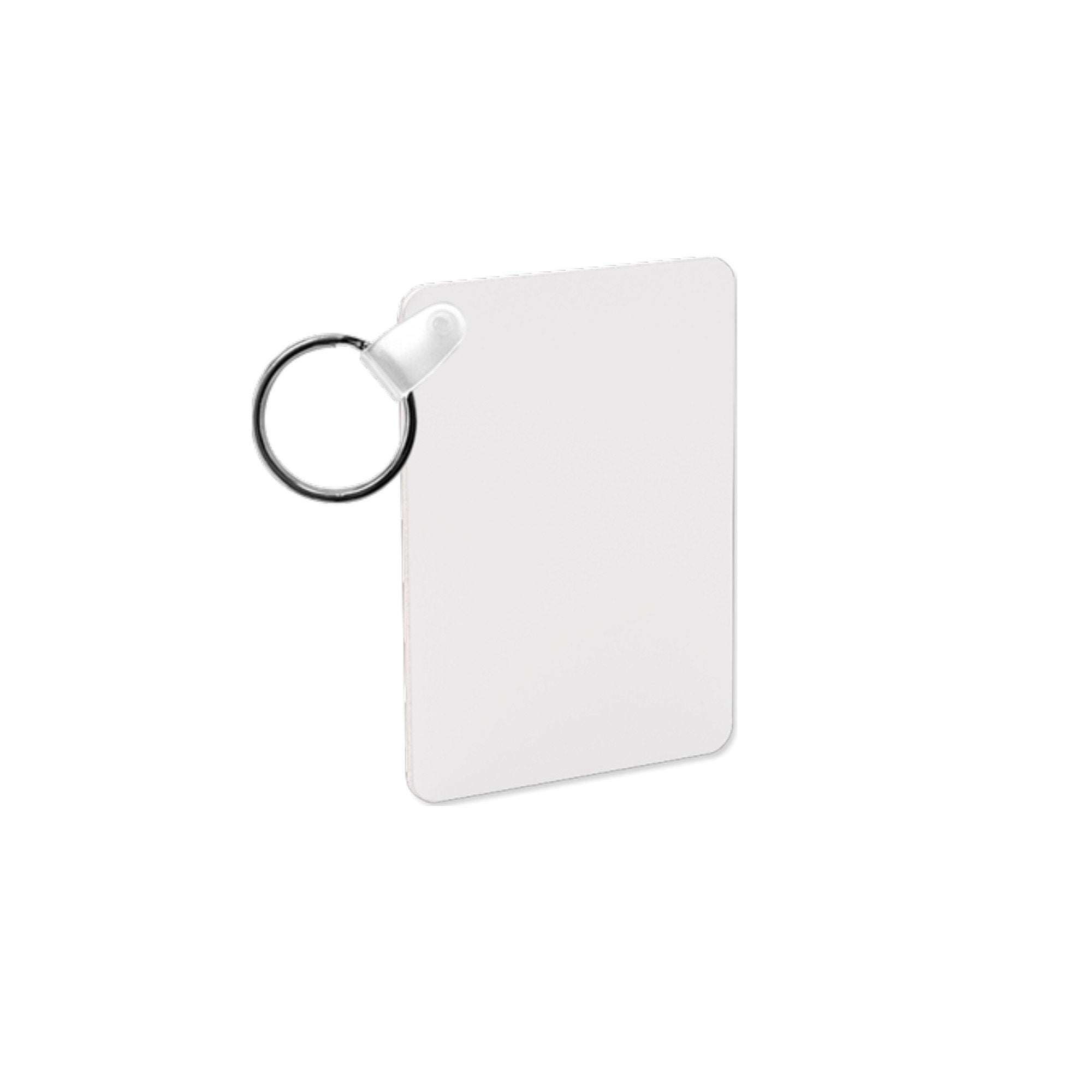 Unisub Sublimation Rectangle Keychain Blank - 1.6 x 2.25 - 5995 - 10