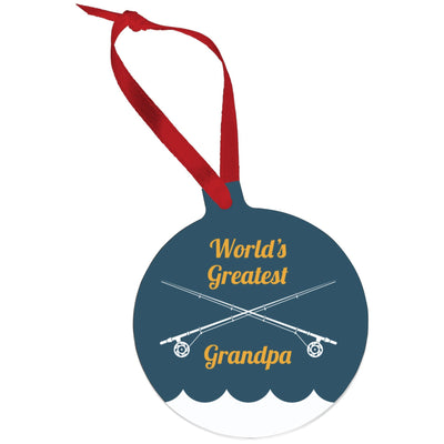 Unisub Sublimation Ornament Blanks - Round 3&quot; x 3.37&quot; - 4335 - Swing Design