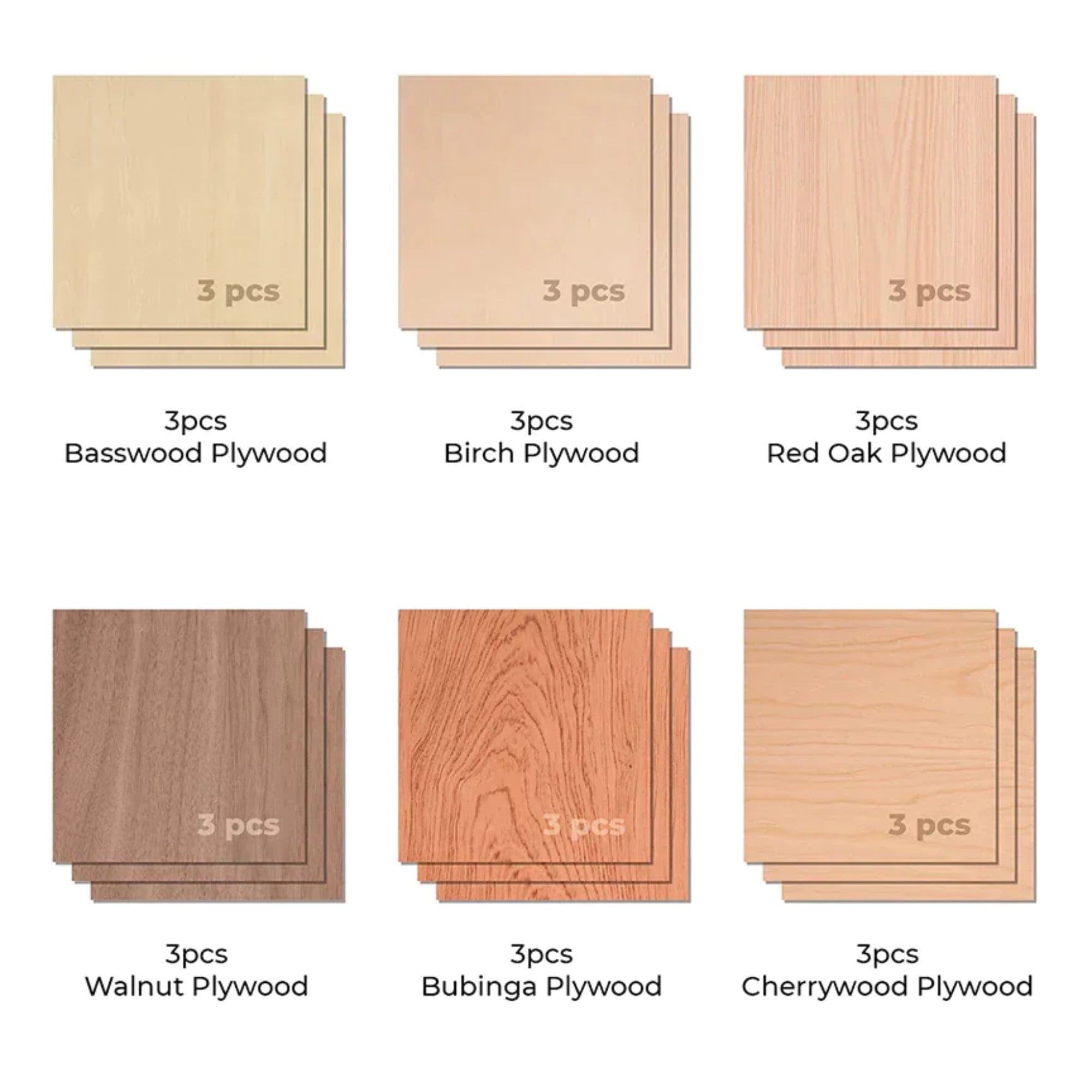 Laser Wood Supplies, Laser Cut Birch Plywood Sheet