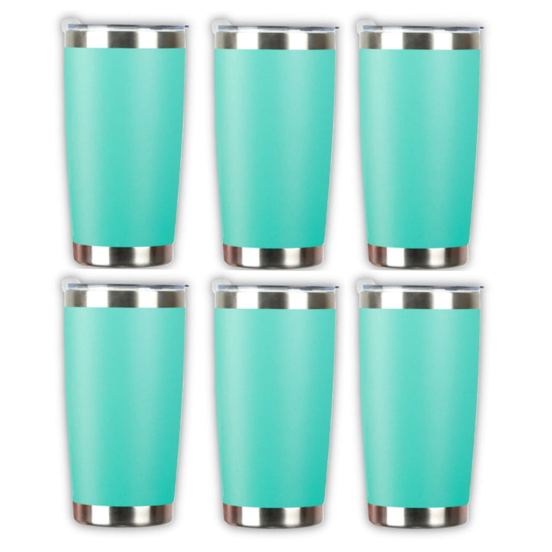 xTool 20oz Mint Stainless Steel Tumbler for Laser Engraving - 6 Pack Laser Engraver xTool 