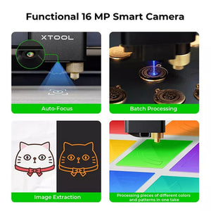 xTool M1 10W Craft Laser and Blade Cutting Machine Air Assist & Filter Bundle Laser Engraver xTool 