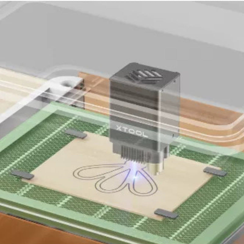 xTool M1 Riser Base with Honeycomb Cutting Panel Laser Engraver xTool 