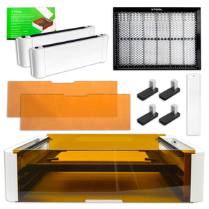 xTool M1 Riser Base with Honeycomb Cutting Panel Laser Engraver xTool 