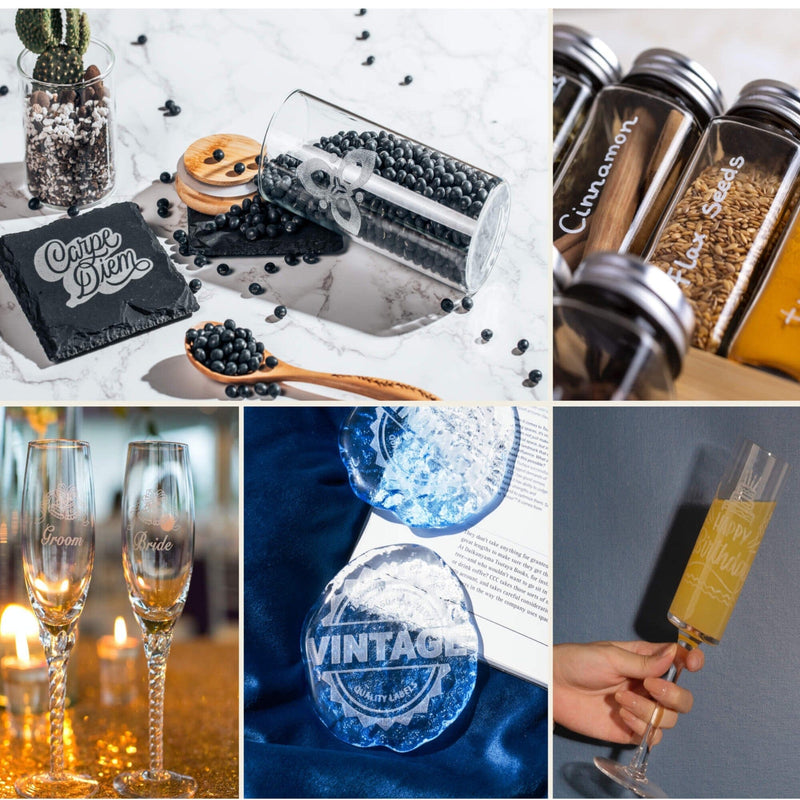 xTool P2 Pro 55W CO2 Laser Cutter & Engraver Riser & Rotary Bundle Laser Engraver xTool 