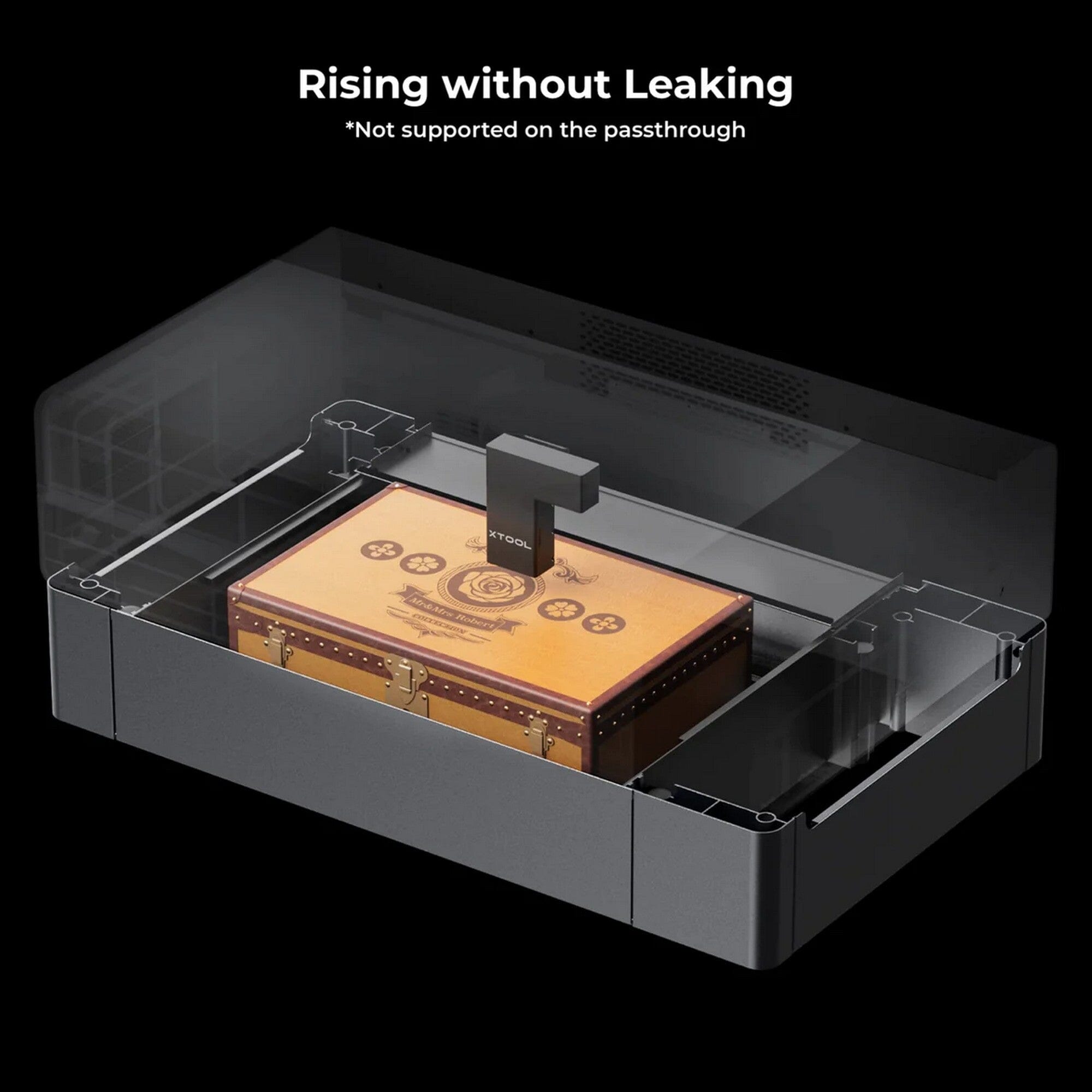 xTool P2 Riser Base for Rotary Tool & Conveyor Rail Laser Engraver xTool 