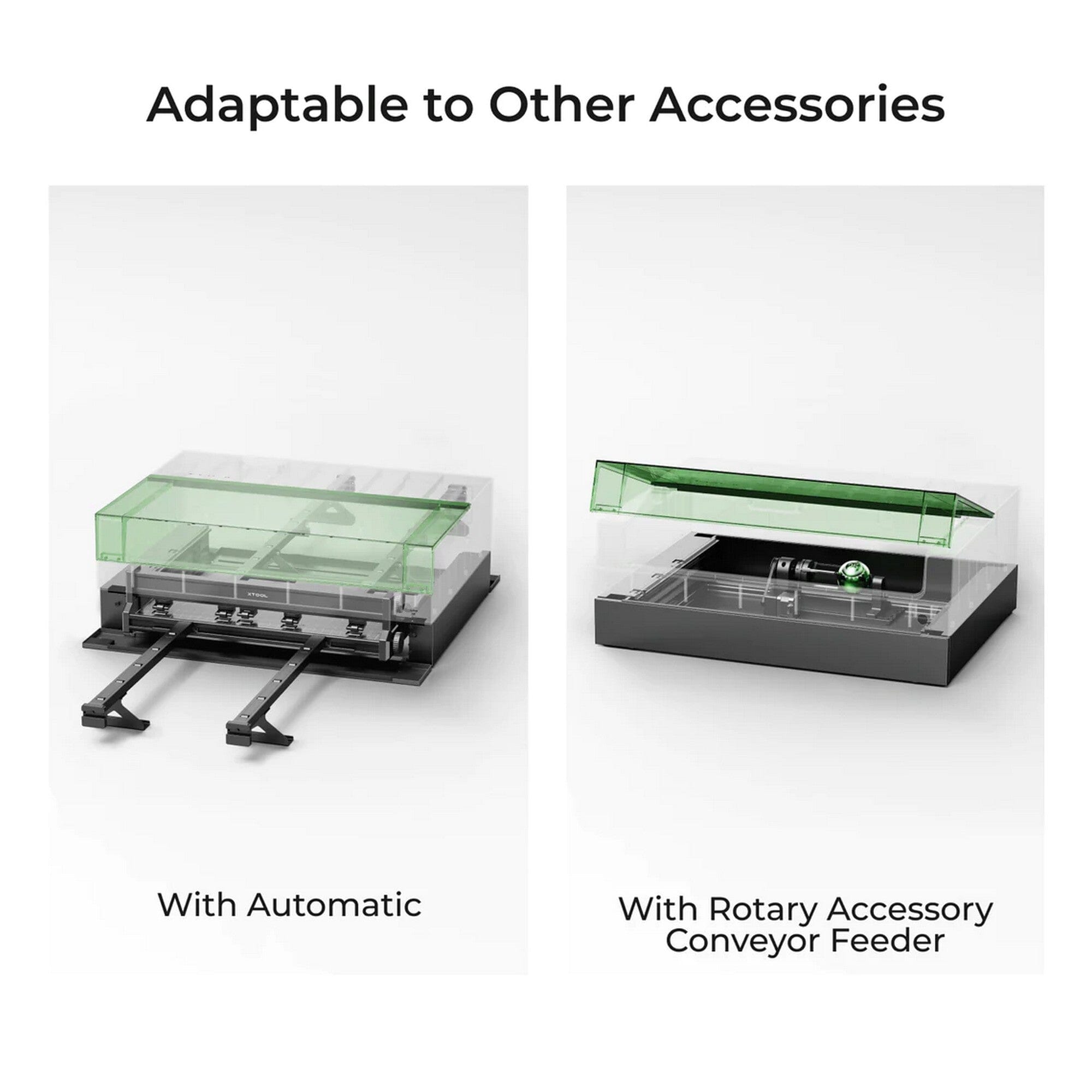 xTool S1 Riser Base - 5.3" Total Workspace Height Laser Engraver xTool 